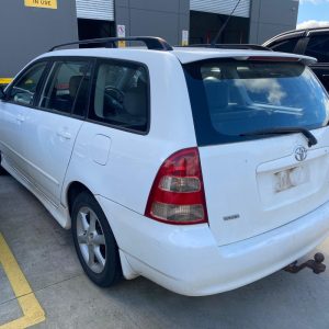 Car Wreckers - Toyota Corolla 2002 White Auto