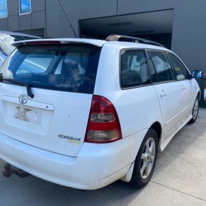 Car Wreckers - Toyota Corolla 2002 White Auto