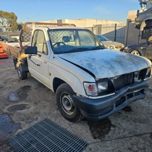 Car Wreckers - Toyota Hilux 2002 White Manual Petrol