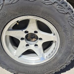 Car Wreckers - Ford Courier 2002 Red Manual Petrol