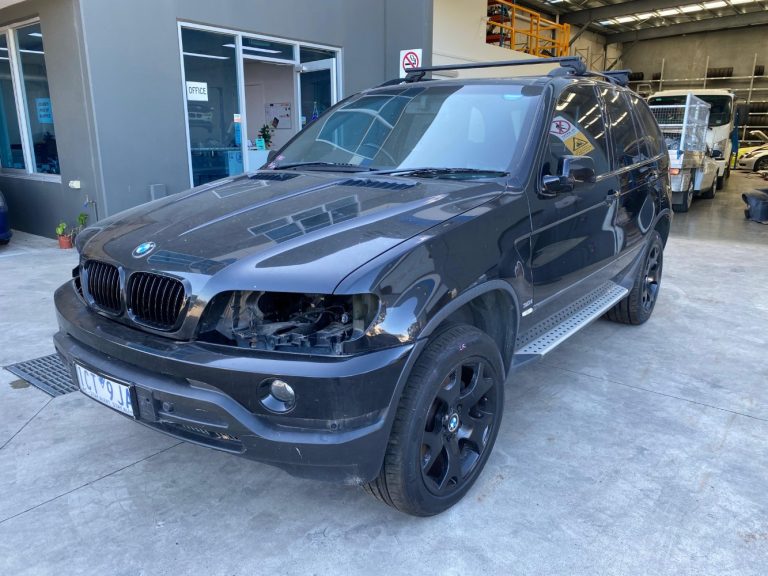 Car Wreckers - BMW X5 2003 Black Auto Petrol