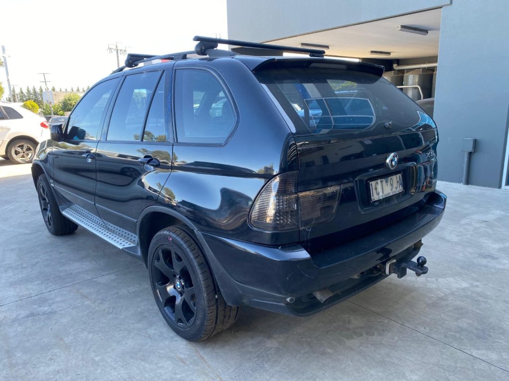 Car Wreckers - BMW X5 2003 Black Auto Petrol