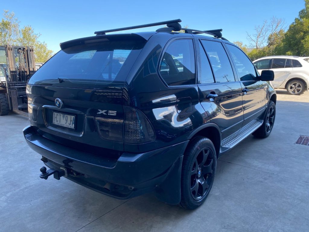 Car Wreckers - BMW X5 2003 Black Auto Petrol