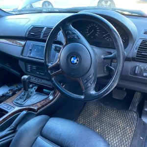 Car Wreckers - BMW X5 2003 Black Auto Petrol