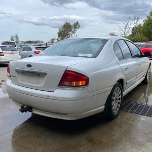 Car Wreckers - Ford Fairmont 2003 White Auto Petrol