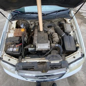 Car Wreckers - Ford Fairmont 2003 White Auto Petrol