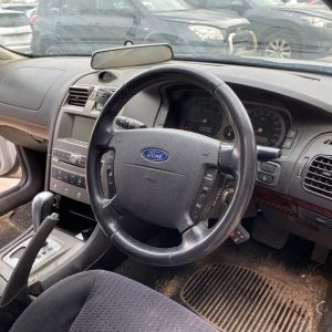 Car Wreckers - Ford Fairmont 2003 White Auto Petrol