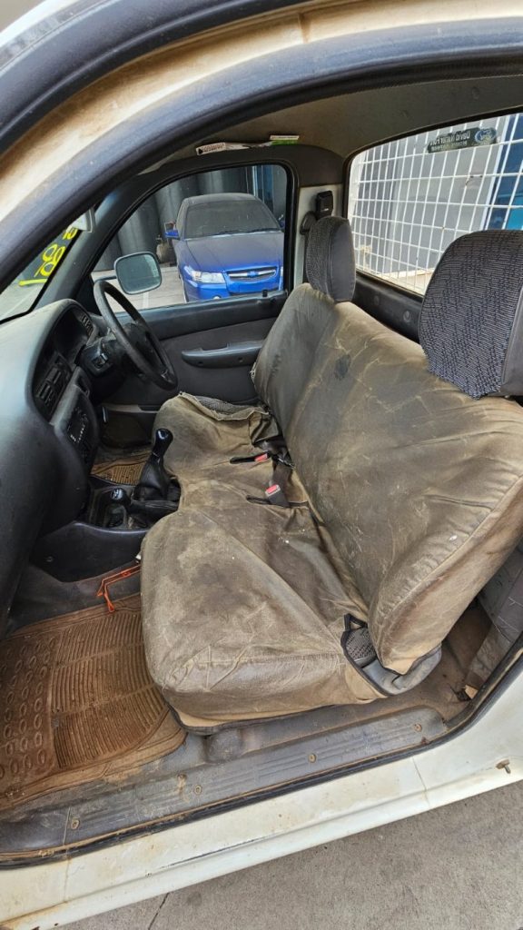 Car Wreckers - Ford Courier 2003 White Manual Diesel