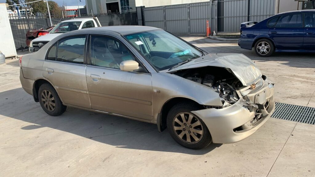 Car Wreckers - Honda Civic 2003 Silver Auto Petrol - Car Parts, Used Parts, Auto Parts