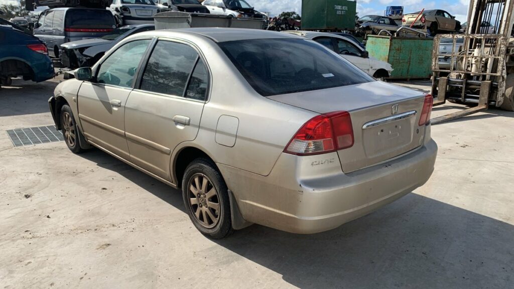 Car Wreckers - Honda Civic 2003 Silver Auto Petrol - Car Parts, Used Parts, Auto Parts