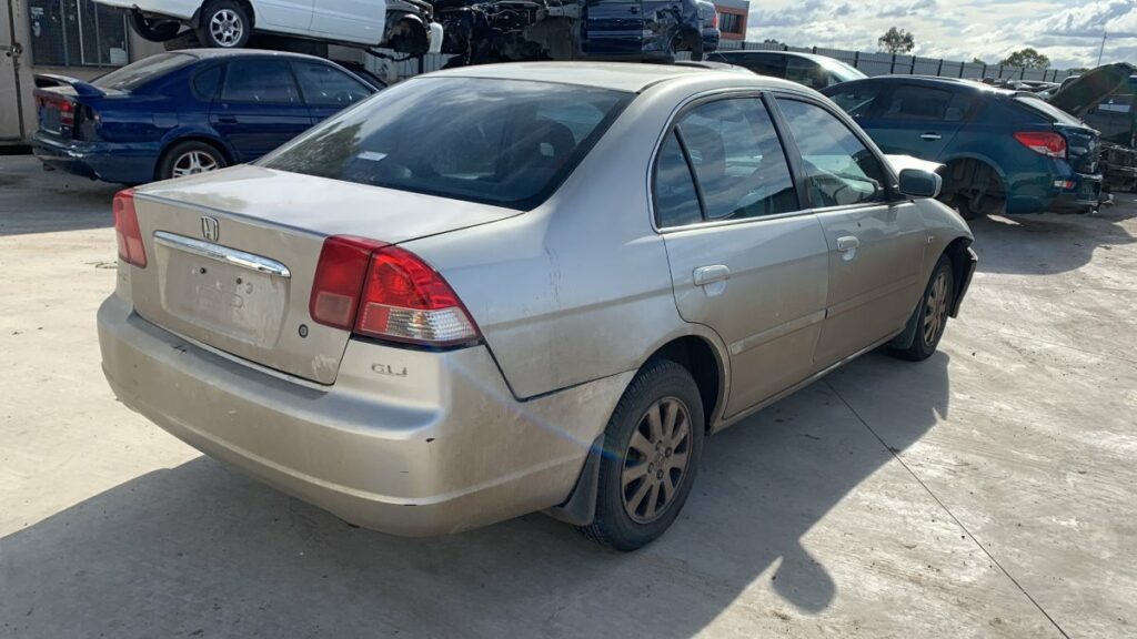 Car Wreckers - Honda Civic 2003 Silver Auto Petrol - Car Parts, Used Parts, Auto Parts