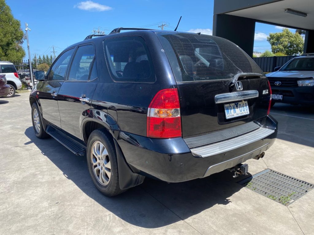 Car Wreckers - Honda MDX 2003 Black Auto Petrol