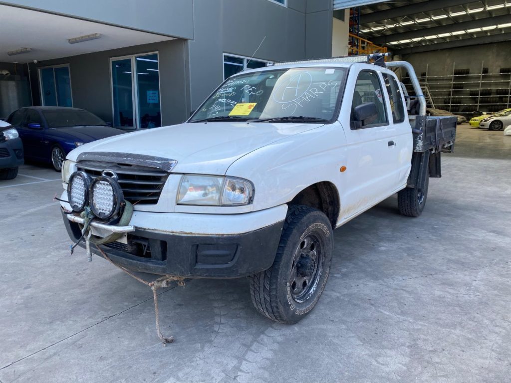 Car Wreckers - Mazda B2500 2003 White Manual Diesel