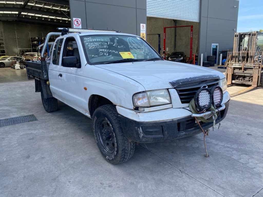 Car Wreckers - Mazda B2500 2003 White Manual Diesel