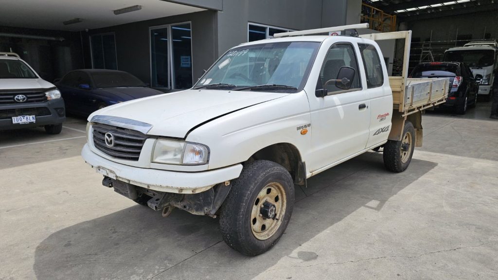 Car Wreckers - Mazda Bravo 2003 White Auto Diesel