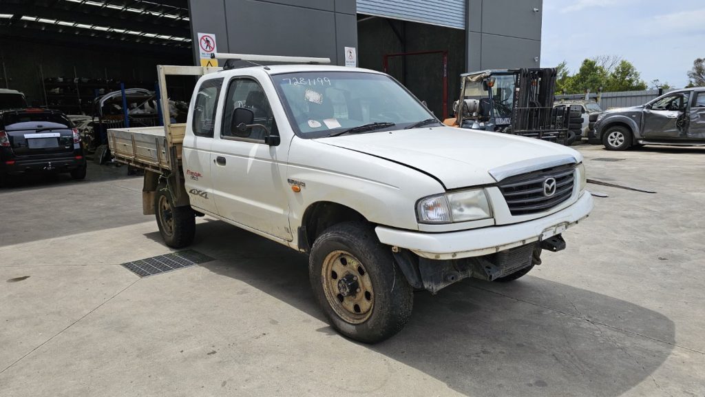 Car Wreckers - Mazda Bravo 2003 White Auto Diesel