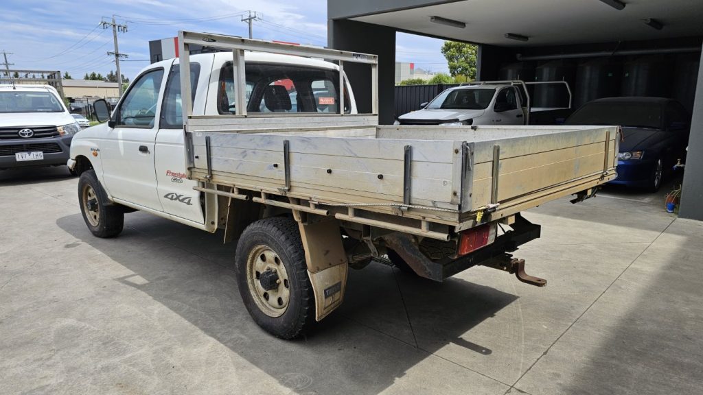 Car Wreckers - Mazda Bravo 2003 White Auto Diesel