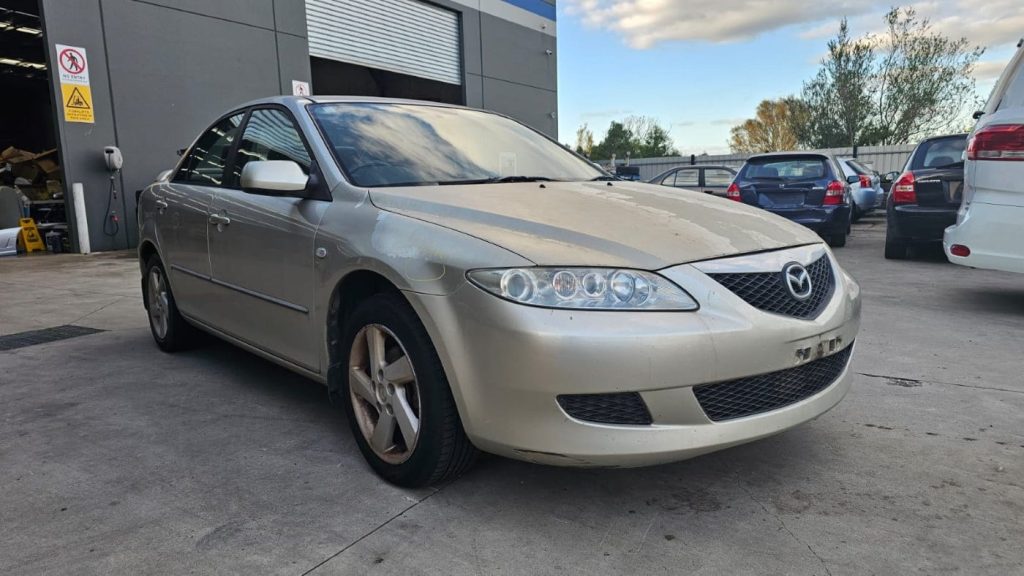 Car Wreckers - Mazda 6 2003 Gold Auto Petrol