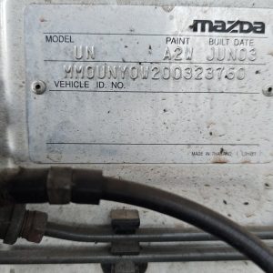 Car Wreckers - Mazda Bravo 2003 White Auto Petrol