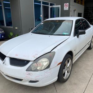 Car Wreckers - Mitsubishi Magna 2003 White Auto Petrol
