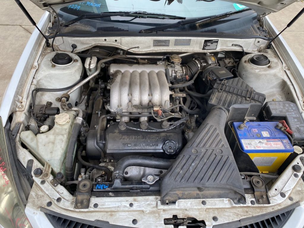 Car Wreckers - Mitsubishi Magna 2003 White Auto Petrol