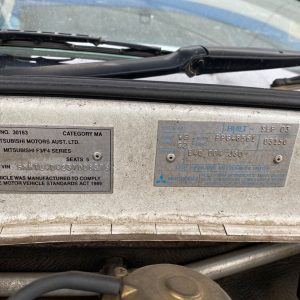 Car Wreckers - Mitsubishi Magna 2003 White Auto Petrol