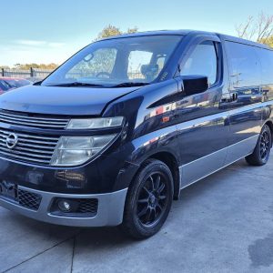 Car Wreckers - Nissan Elgrand 2003 Black Auto Petrol