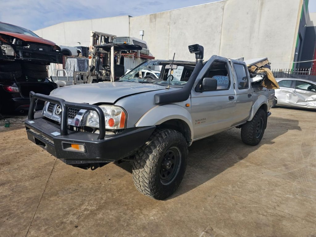 Car Wreckers - Nissan Navara 2003 Silver Manual Diesel
