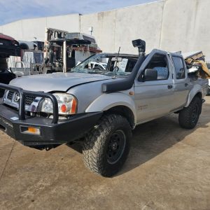 Car Wreckers - Nissan Navara 2003 Silver Manual Diesel