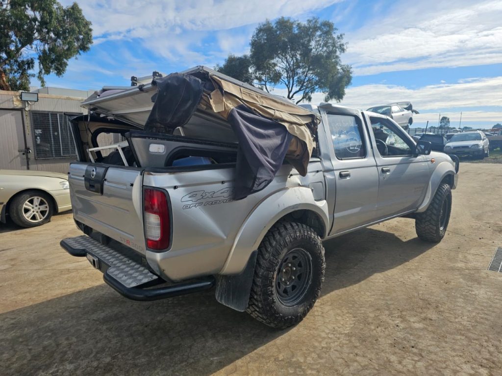 Car Wreckers - Nissan Navara 2003 Silver Manual Diesel