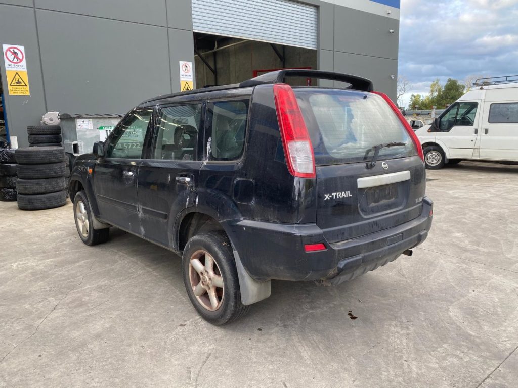 Car Wreckers - Nissan X-Trail 2003 Black Auto Petrol