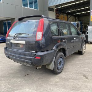 Car Wreckers - Nissan X-Trail 2003 Black Auto Petrol