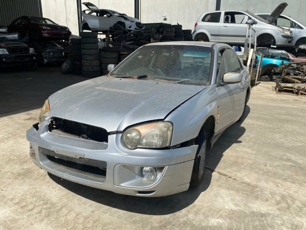Car Wreckers - Subaru Impreza 2003 Silver Auto Petrol