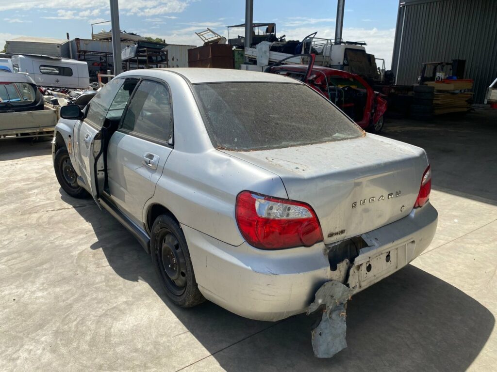 Car Wreckers - Subaru Impreza 2003 Silver Auto Petrol