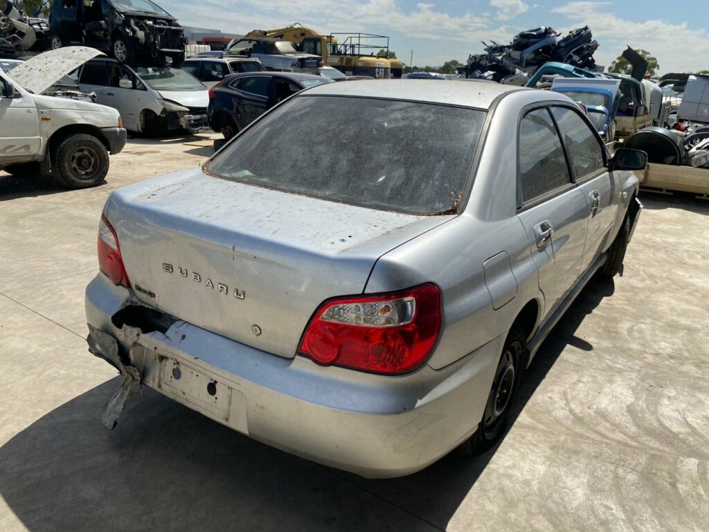 Car Wreckers - Subaru Impreza 2003 Silver Auto Petrol