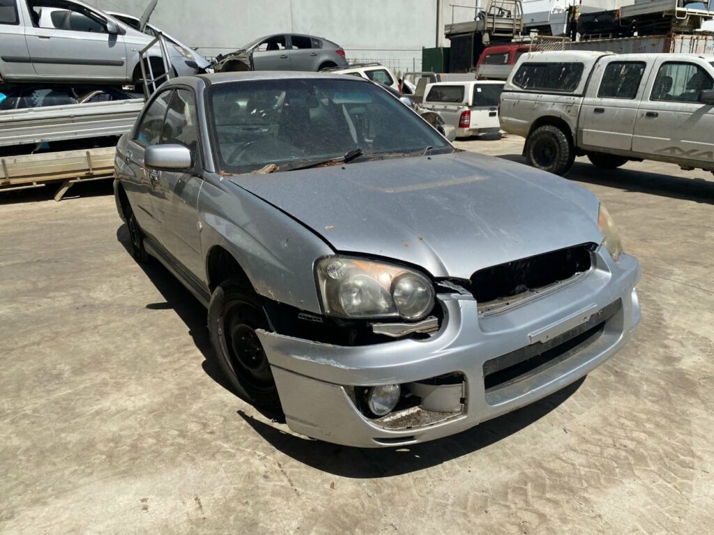 Car Wreckers - Subaru Impreza 2003 Silver Auto Petrol