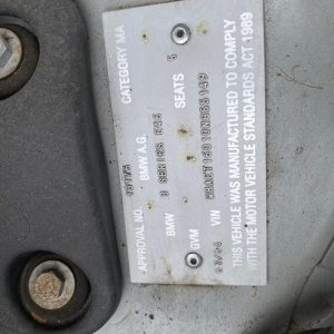 Car Wreckers - BMW 320i 2004 Silver Auto Petrol