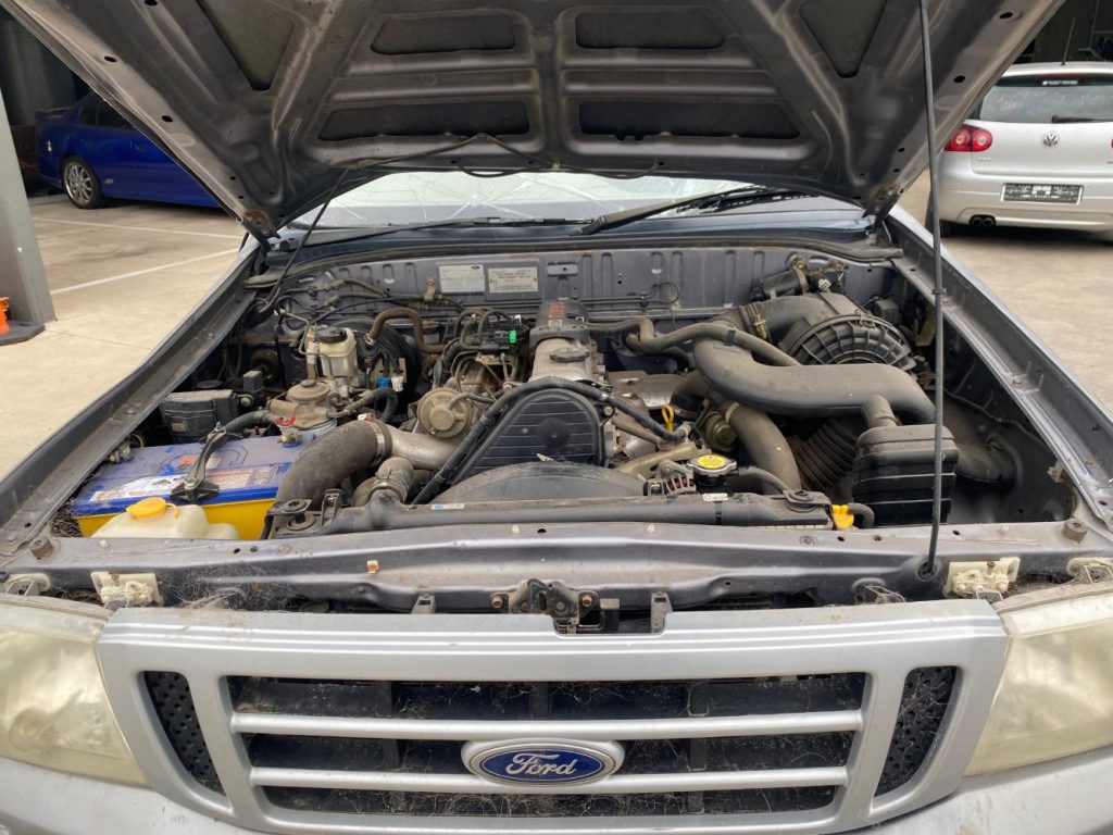 Car Wreckers - Ford Courier 2004 Silver Manual Diesel
