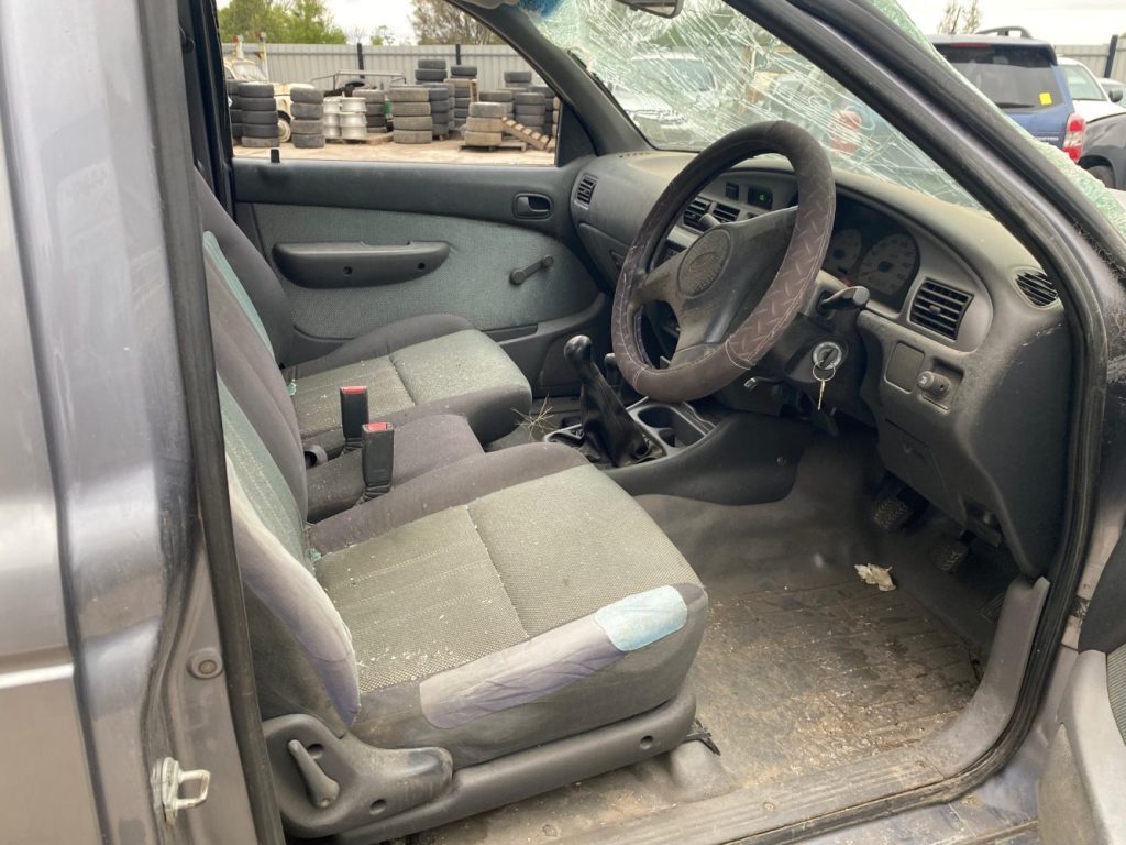 Car Wreckers - Ford Courier 2004 Silver Manual Diesel