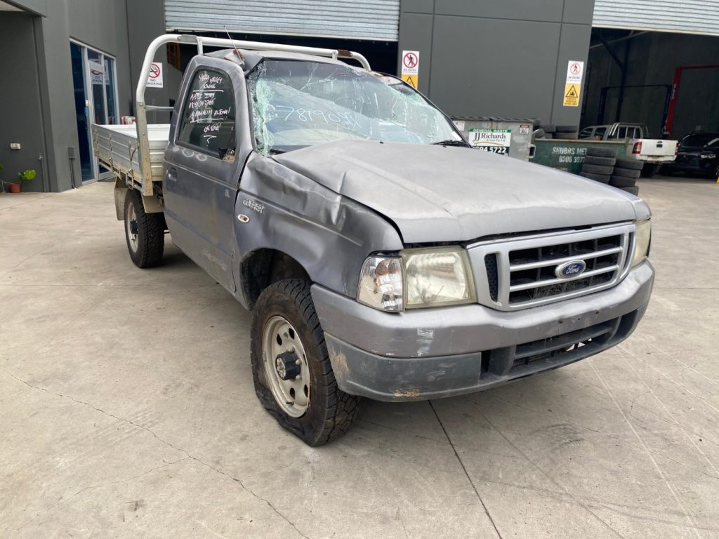 Car Wreckers - Ford Courier 2004 Silver Manual Diesel