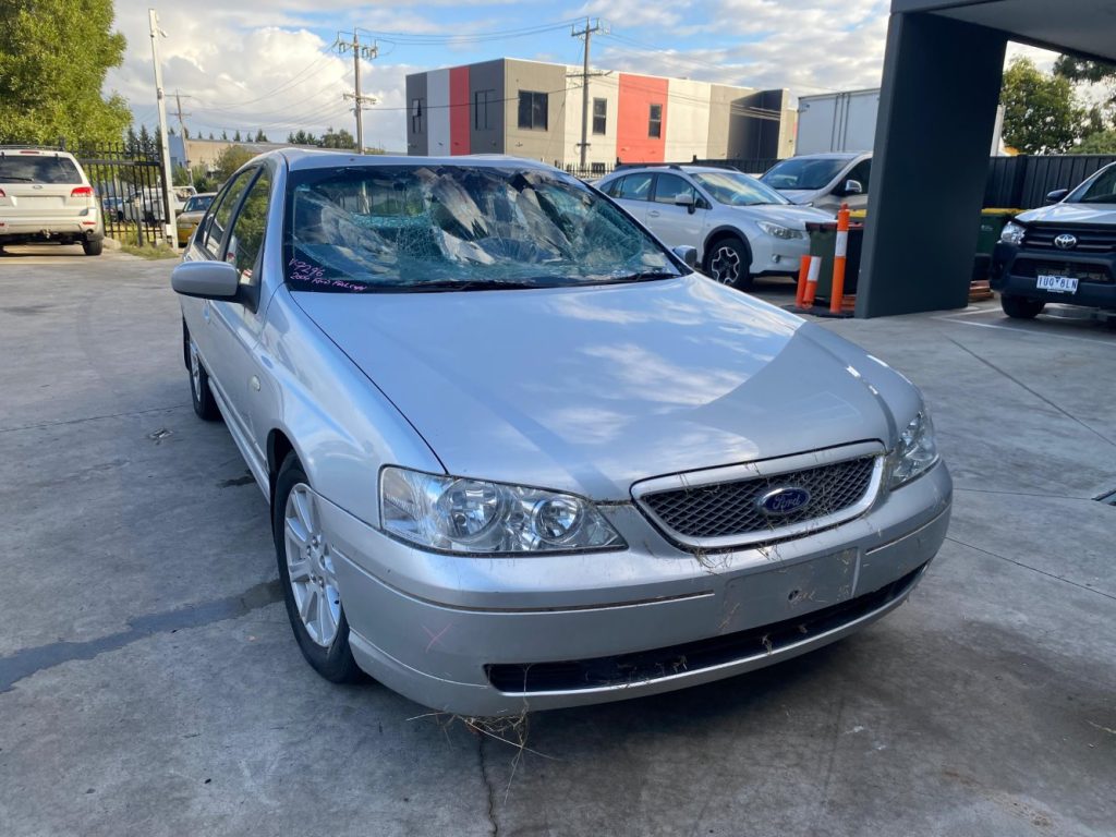 Car Wreckers - Ford Falcon 2004 Silver Auto Petrol