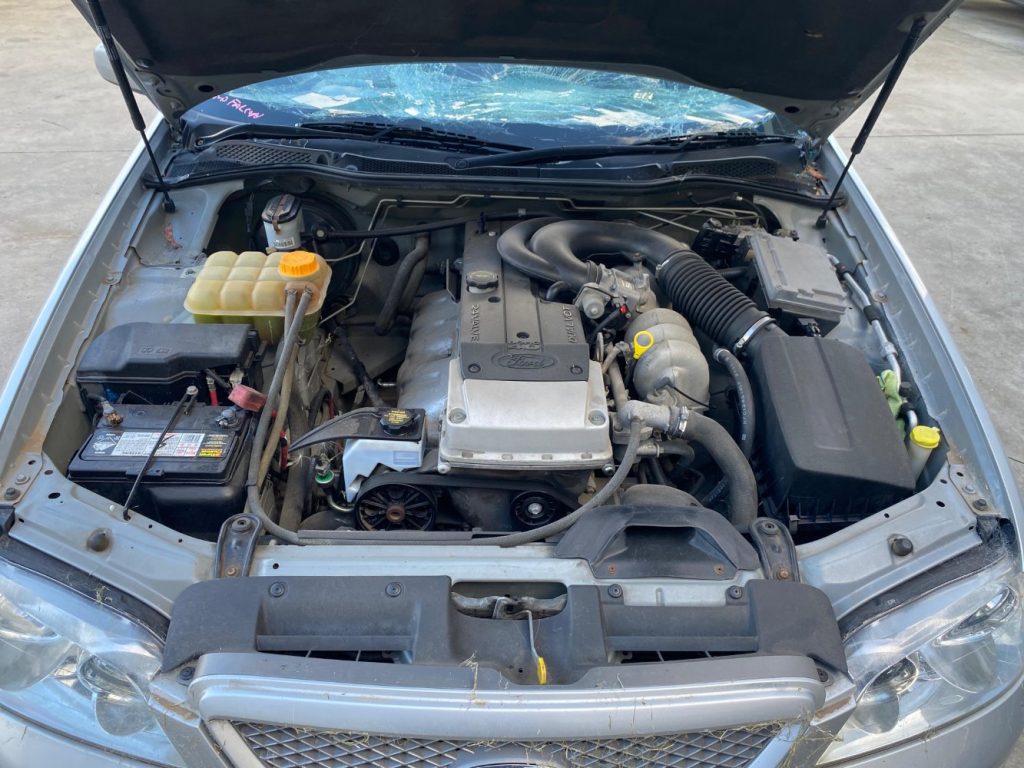 Car Wreckers - Ford Falcon 2004 Silver Auto Petrol