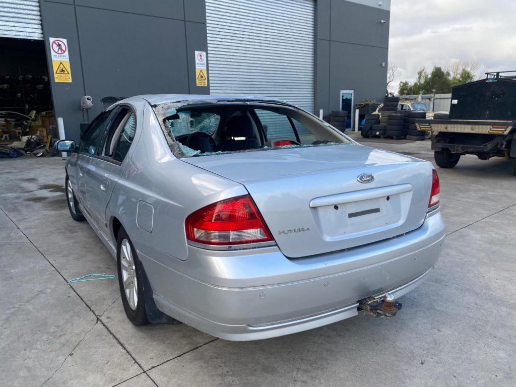 Car Wreckers - Ford Falcon 2004 Silver Auto Petrol