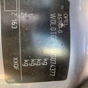 Car Wreckers - Holden Astra 2004