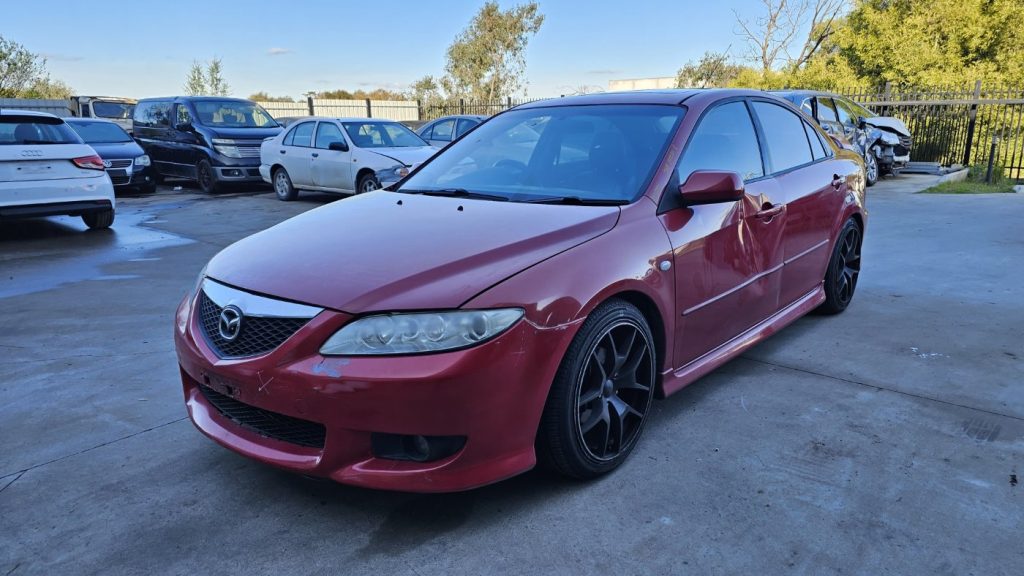 Car Wreckers - Mazda 6 2004 Red Auto Petrol