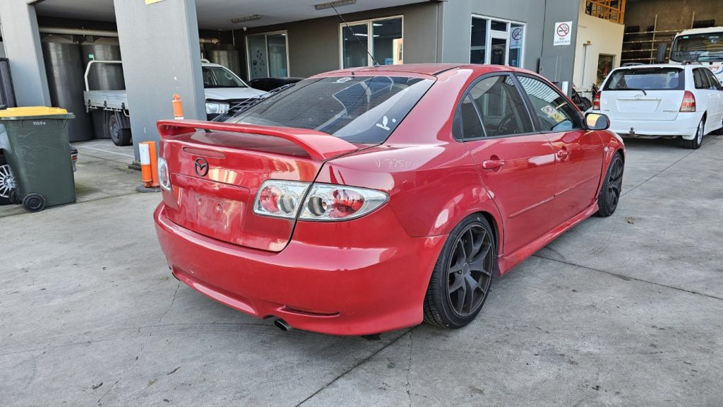 Car Wreckers - Mazda 6 2004 Red Auto Petrol