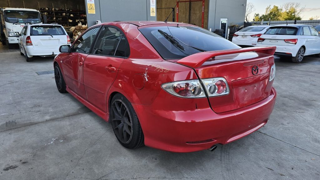 Car Wreckers - Mazda 6 2004 Red Auto Petrol