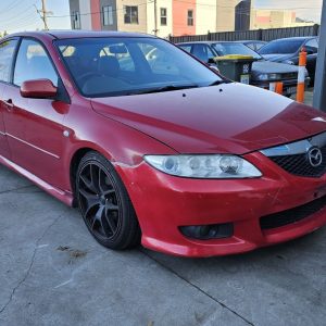Car Wreckers - Mazda 6 2004 Red Auto Petrol