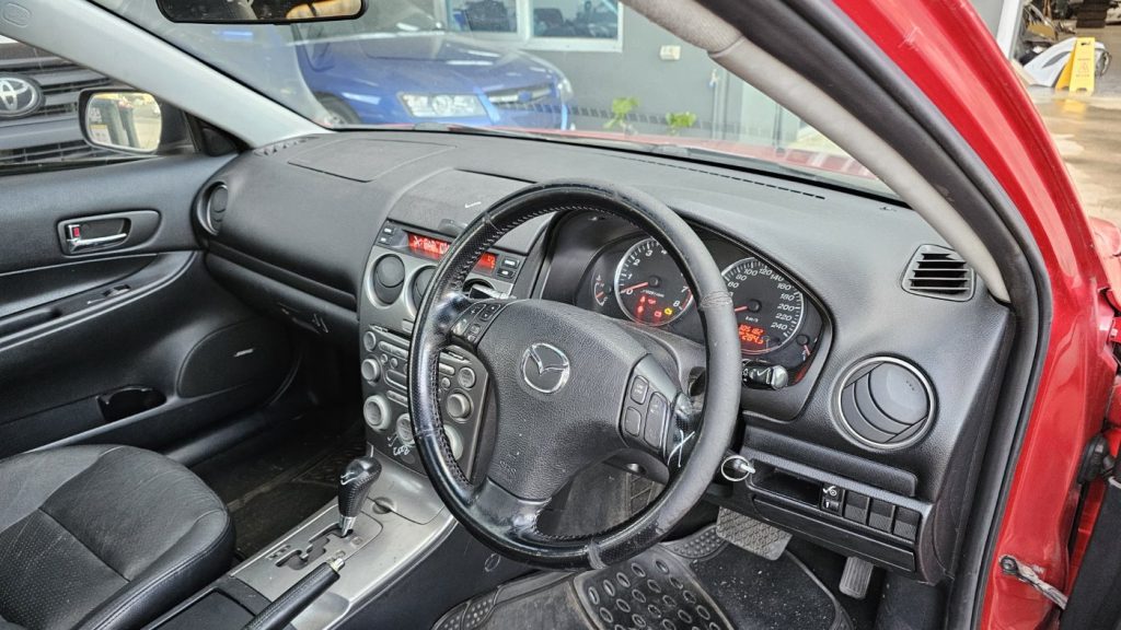 Car Wreckers - Mazda 6 2004 Red Auto Petrol
