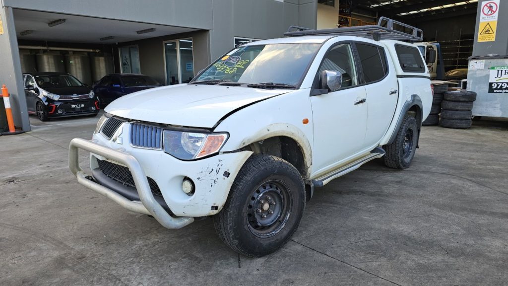 Car Wreckers - Mitsubishi Triton 2008 White Auto Diesel